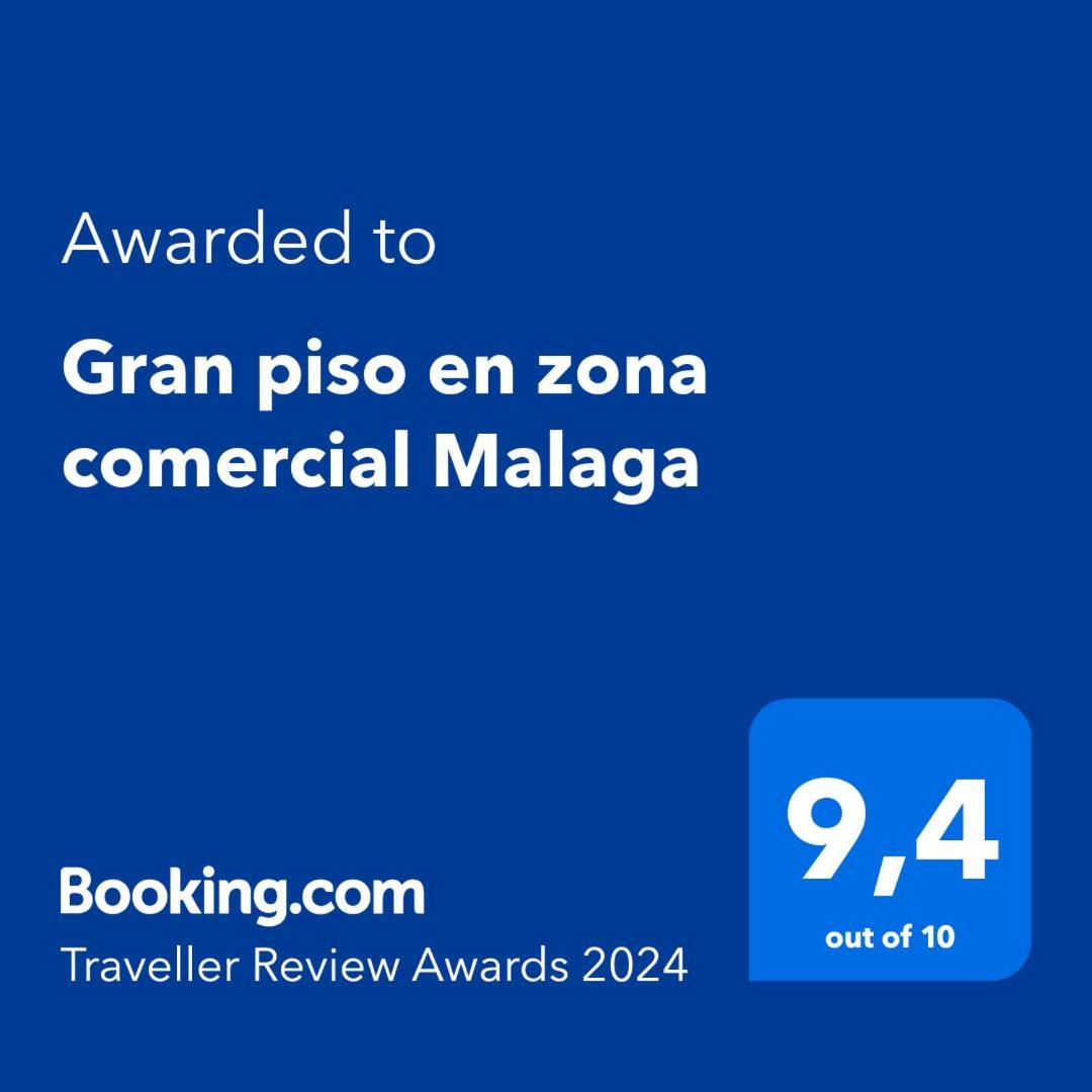Gran Piso En Zona Comercial Malaga Bagian luar foto